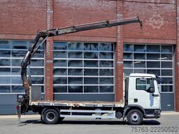 MAN TGL 12.210 - HIAB 077 DUO Crane / Grua - Manual...