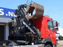 Volvo FMX 420 Kipper+Kraan H.M.F. 1943Z2 Rotor+Grijper