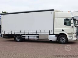 DAF CF 410 Schuifzeil + Dhollandia klep 2500 kg