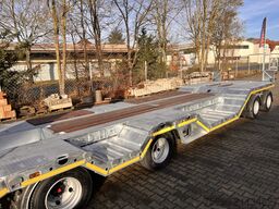 Möslein T 4 VB H1 R  neuer 4 Achs Tieflader + Radmulden