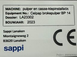 Celpap Broke pulper BP 14