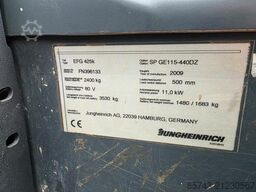 Jungheinrich EFG425K Electric, 2500kg Capacity, Lifting Height