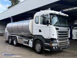 Scania R490 RVS tank, Euro 6, Stuuras, Retarder, 15000...