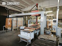 HOMAG WEEKE industrial production line for high-volume panel processing and edge-banding