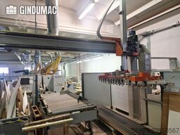 HOMAG WEEKE industrial production line for high-volume panel processing and edge-banding