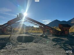 Terex Finlay Hydrascreen screener with feed hopper