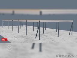 10x25m Lagerbühne , Belastung : 500kg/qm Unterkante: 3,0m , ca. 250qm Systembühne