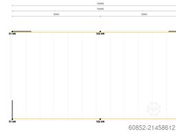 5x10m Lagerbühne , Belastung : 500kg/qm Unterkante: 3m ,ca. 50qm , Systembühne