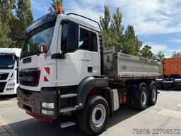 MAN 26.480 6x4BB Meiller Schalt Klima AHK Hydraulik