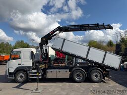 Volvo FM 420 6x2*4, Tipp&Crane-truck, 2017