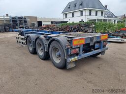 SDC 3 AXLE TANK CONTAINER CHASSIS  20 30 FT ADR