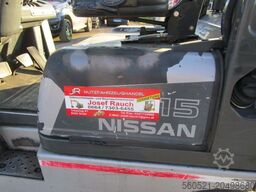 Nissan 1,5 Ton.- Seitenschieber + Duplex-Freisichtmast 3,