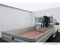 VOLKSWAGEN Crafter 35 Maxi Doka *HIAB Kran 995kg* AHK 3,0t