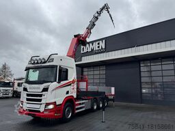 Scania R 500 8x4 HMF 5020-K6 + JIB FJ 1000-K5