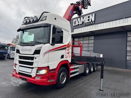 Scania R 500 8x4 HMF 5020-K6 + JIB FJ 1000-K5