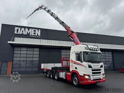 Scania R 500 8x4 HMF 5020-K6 + JIB FJ 1000-K5