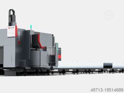 2 in 1 Lasermaschine für Großprofile und 3D-Blechbearbeitung