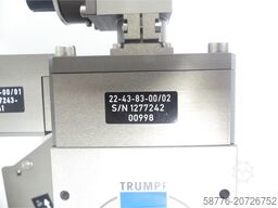 Trumpf 150 AQ VIS Fokussieroptik 22-43-83-00/02 mit  22-43-82-00/01 und 22-27-04-00/05