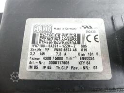 KUKA Kuka 1FK7100-5AZ91-1ZZ9-Z Servo Motor SN: YFVN50667446019