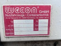  BDF Koffer 7,45 m mit BRANDSCHADEN