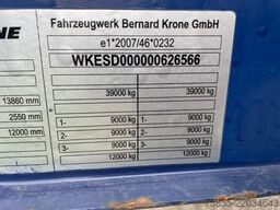 Krone SDP27 Mega / Volume / BPW Axles / Drumbrakes