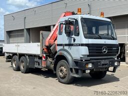 MERCEDES-BENZ SK 25316x4 Pritsche Kran Atlas 205.1