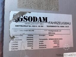 KNAPEN K200 SCHUBBODEN, ROLLPLANE, ALUFELGEN,  10MM ALU-BODEN, SAF-ACHSEN, LIFTACHSE