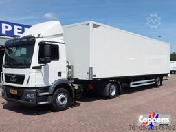 MAN TGM 15.290 Trekker + Heiwo city trailer geisole...