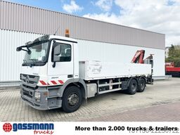 Mercedes-Benz Actros 2644 6x4, Retarder, 2x AHK, Heckkran Fassi