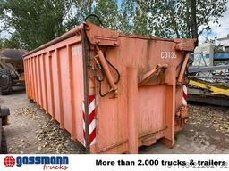  Abrollcontainer mit hydr. Deckel ca. 27m³