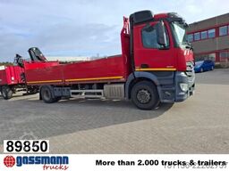 Mercedes-Benz Antos 1830 4x2, Kran HIAB 122 B-3 HIDUO, Funk