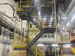 ndustriële platformtrap 4 verdiepingen – platform trap