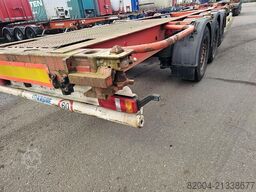 KRONE SD 27/ FIXED CHASSIS/ SAF DISC. 40 FT /2 X 20 F...