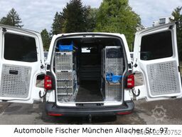 VW T6 Transporter Kasten Allrad SHZ Sortimo 3 Sitze