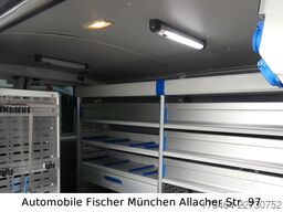 VW T6 Transporter Kasten Allrad SHZ Sortimo 3 Sitze