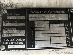 VOLVO FH 500 6X2 GETRäNKEKOMPLETTZUG, ORTEN GETRäNKEAUFBAU