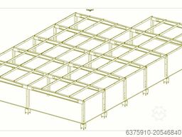 Unbekannt Betonhalle