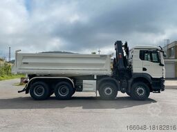 MAN TGS 41.480 8x4/Euro6e Euromix Kipper Hiab 228-6