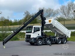 MAN TGS 41.480 8x4/Euro6e Euromix Kipper Hiab 228-6