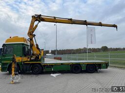 DAF CF 85.410 SC, Euro 5, 8x2 / Hiab 422 EP5 + Radi...