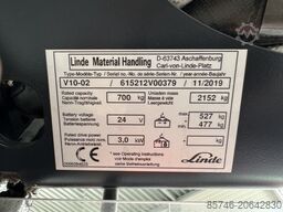 LINDE V 10 /  * DOUBLE steering !!