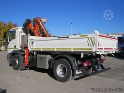 MAN TG-M 18.340 4x2  2-Achs Kipper Kran Funk 3xhydr+