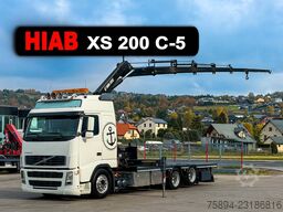 VOLVO FH 13 400 Pritsche 6,55m *HIAB XS 200 C-5 + FUNK