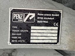 DAF XF 530 6x2 Holztransport Kran PENZ 15Z9.50 *Anh.