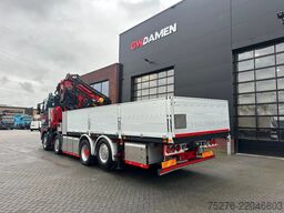 Volvo FH 520 8x2 Effer 850 + Fly jib, winch Euro 5
