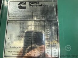 Cummins 2,250 KVA Generators C2250 D5 Engine: QSK60-G9
