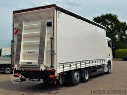 MAN TGX 26.440 6x2 mit Schwerlast-Ladebordwand Rampe
