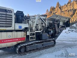Metso LT1110S impact crusher with screen