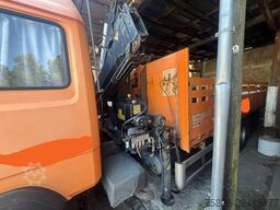MERCEDES-BENZ LK 1324 6 Zylinder*Hiab 102 kran*OM 366Schalter*