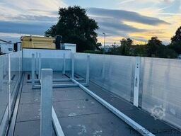  Wiese Baustoffauflieger mit Fassi Kran F240